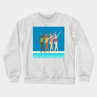 Aqua Ballet Crewneck Sweatshirt